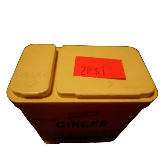 Vintage French's Ground Ginger Spice Tin Estate Find - Picture 5 of 6